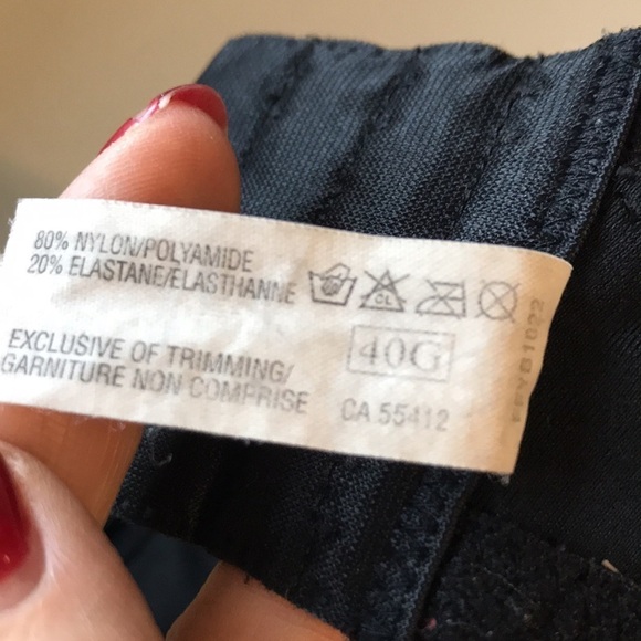 Fit Fully Yours Smooth Moulded Cup Underwired T-shirt Bra black size 40G - Picture 8 of 8